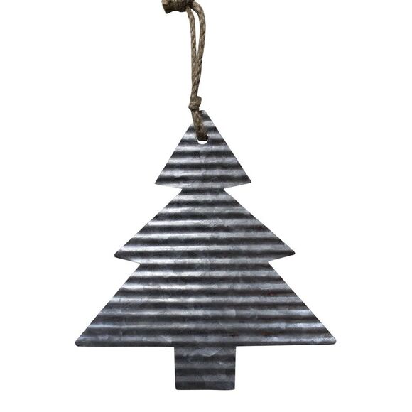 Special T Imports Reindeer Angels Star Tree Snowflakes Metal Ornaments Set of 8 - Picture 8 of 12